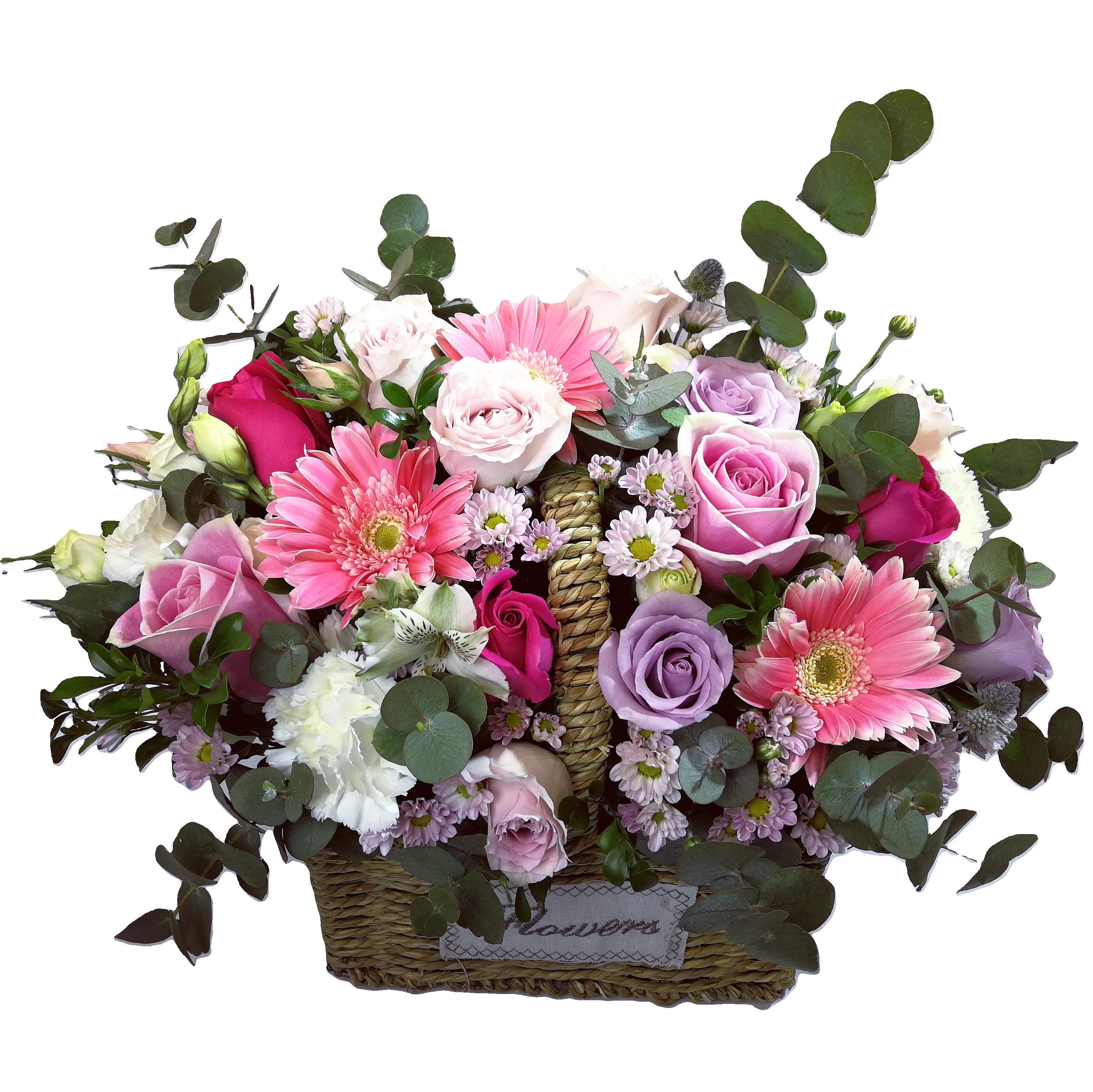 Flower in Basket/box 10