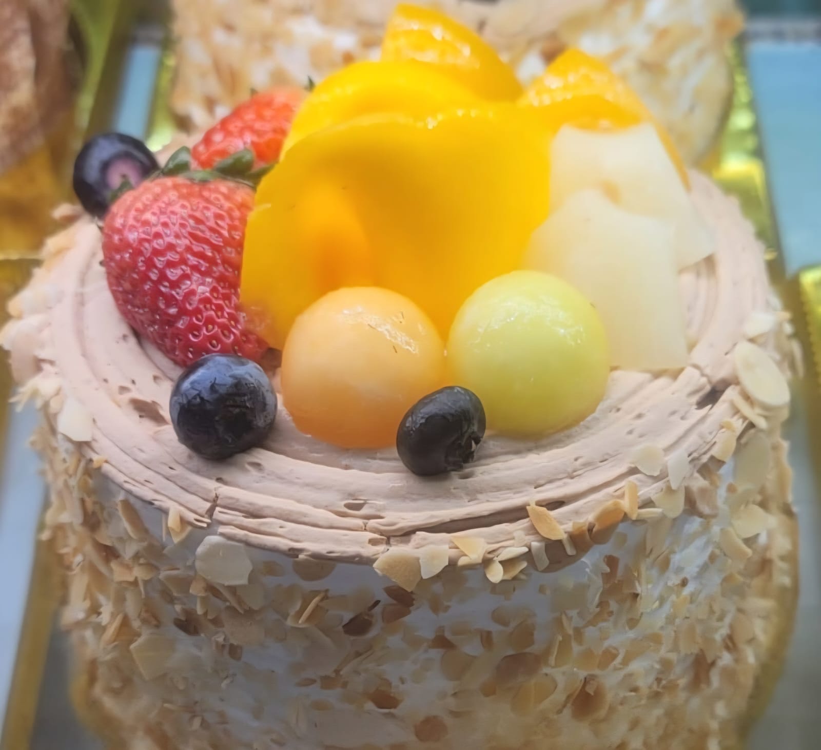 Chestnuts Cream Cake 7'
