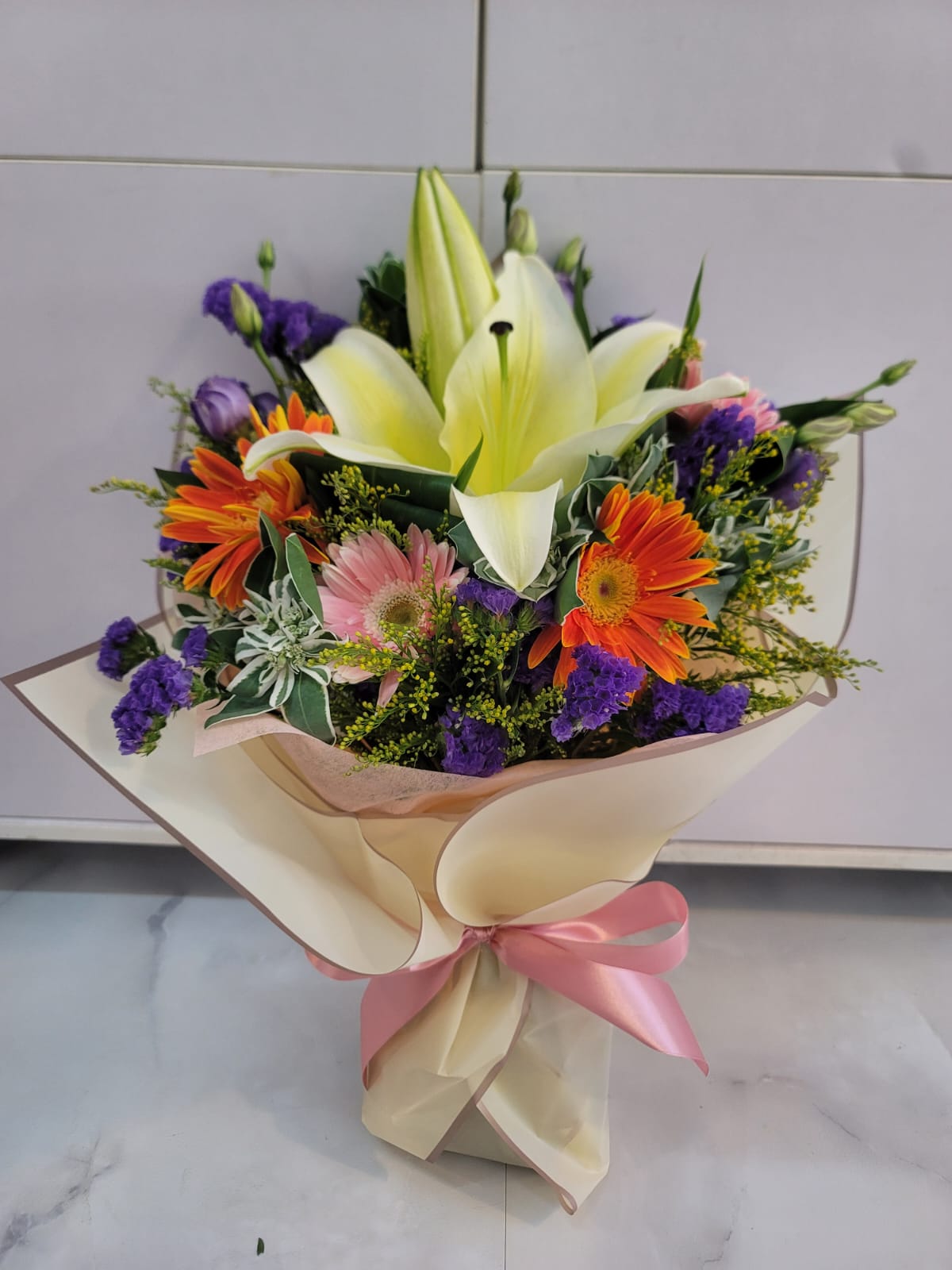 Gerbera and Asiatic