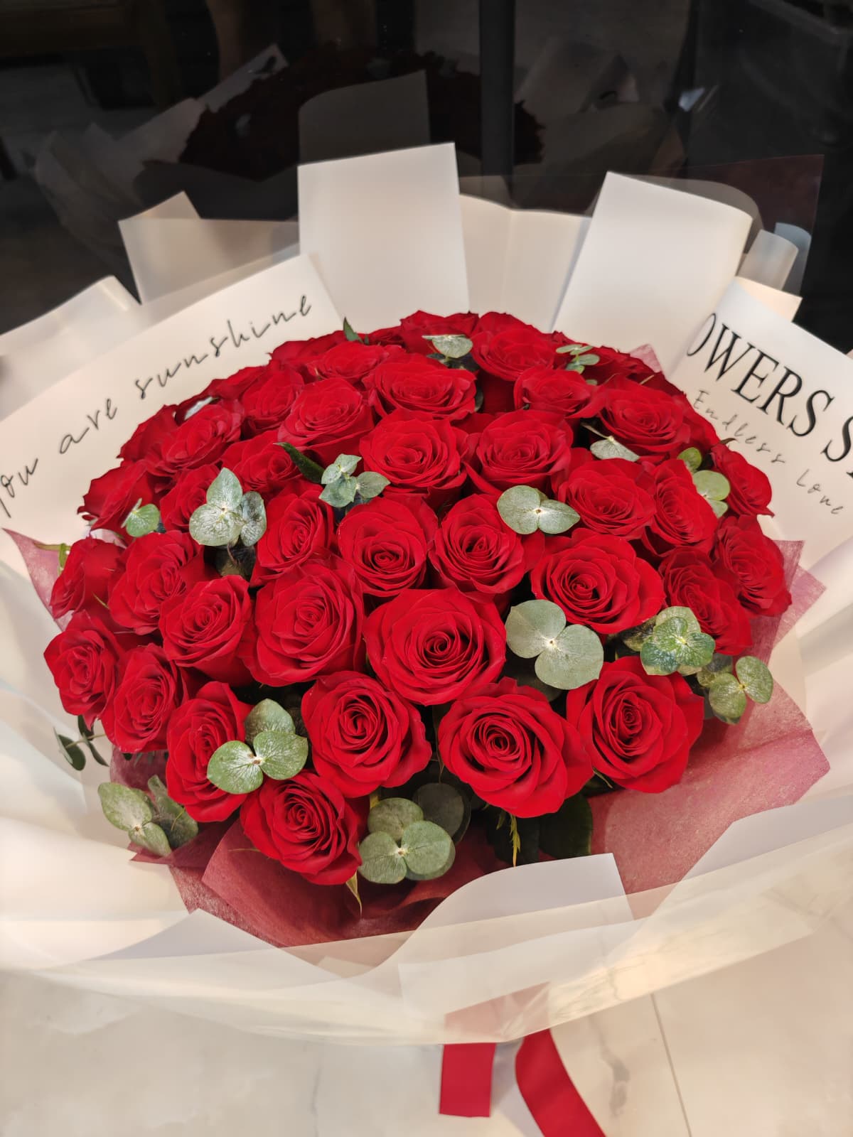 Happy Together 50pcs Roses Bouquet (colour at your own choice)